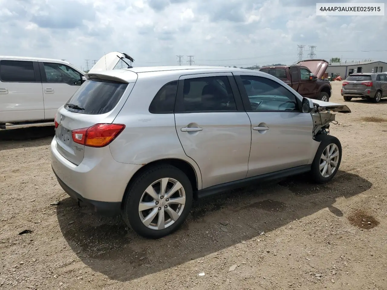 2014 Mitsubishi Outlander Sport Es VIN: 4A4AP3AUXEE025915 Lot: 56784085