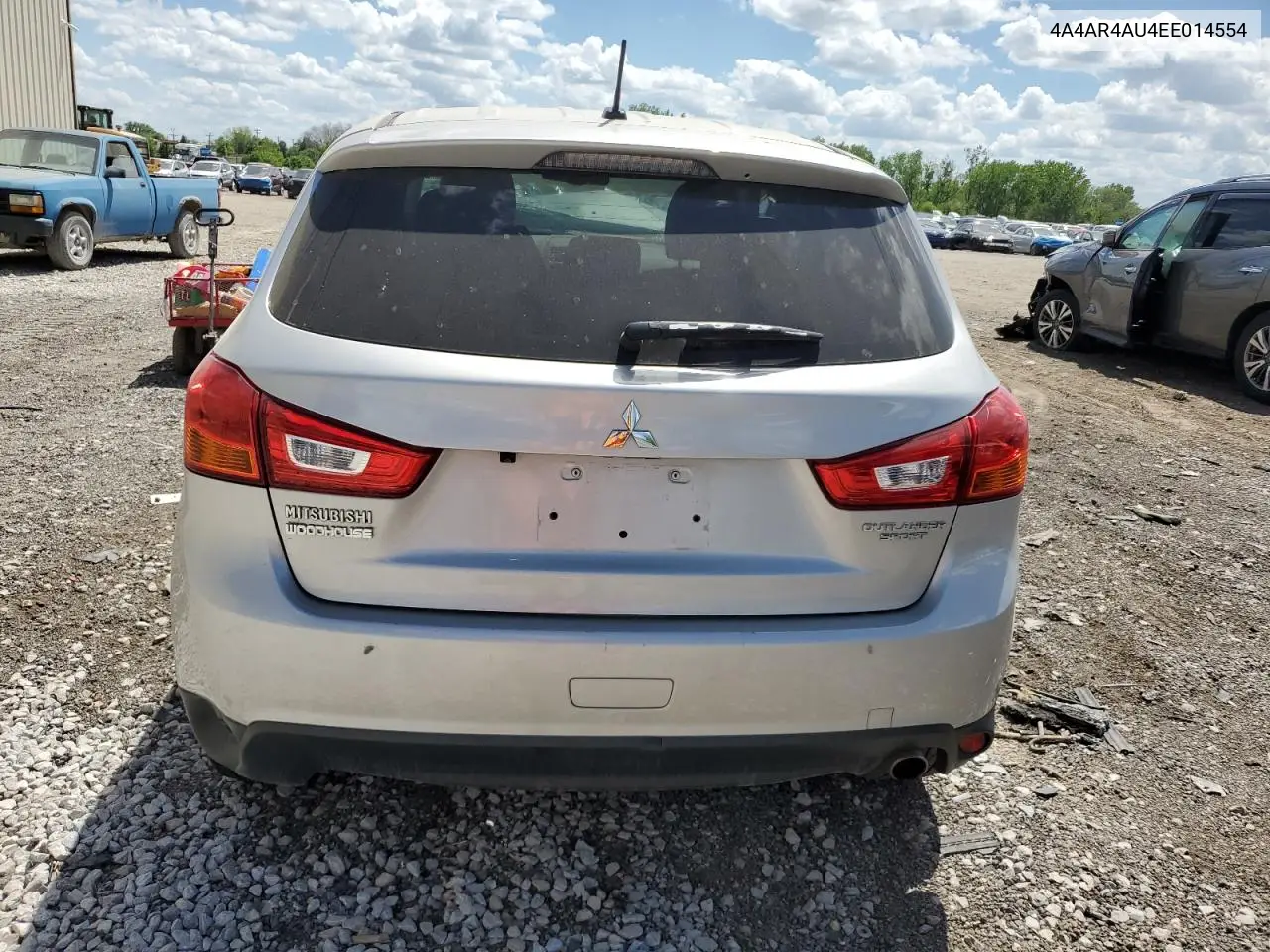 2014 Mitsubishi Outlander Sport Se VIN: 4A4AR4AU4EE014554 Lot: 56925535