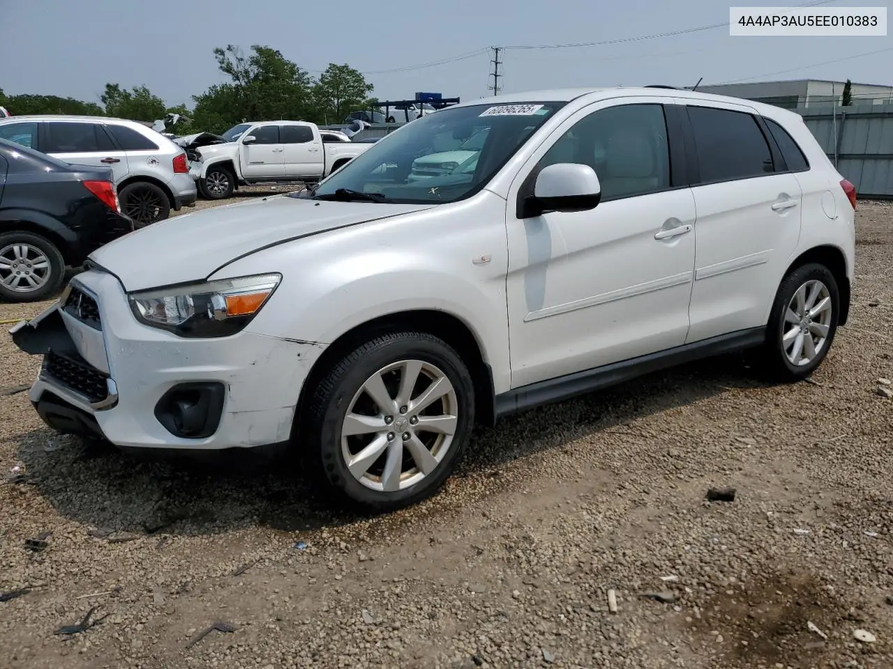 2014 Mitsubishi Outlander Sport Es VIN: 4A4AP3AU5EE010383 Lot: 60096265