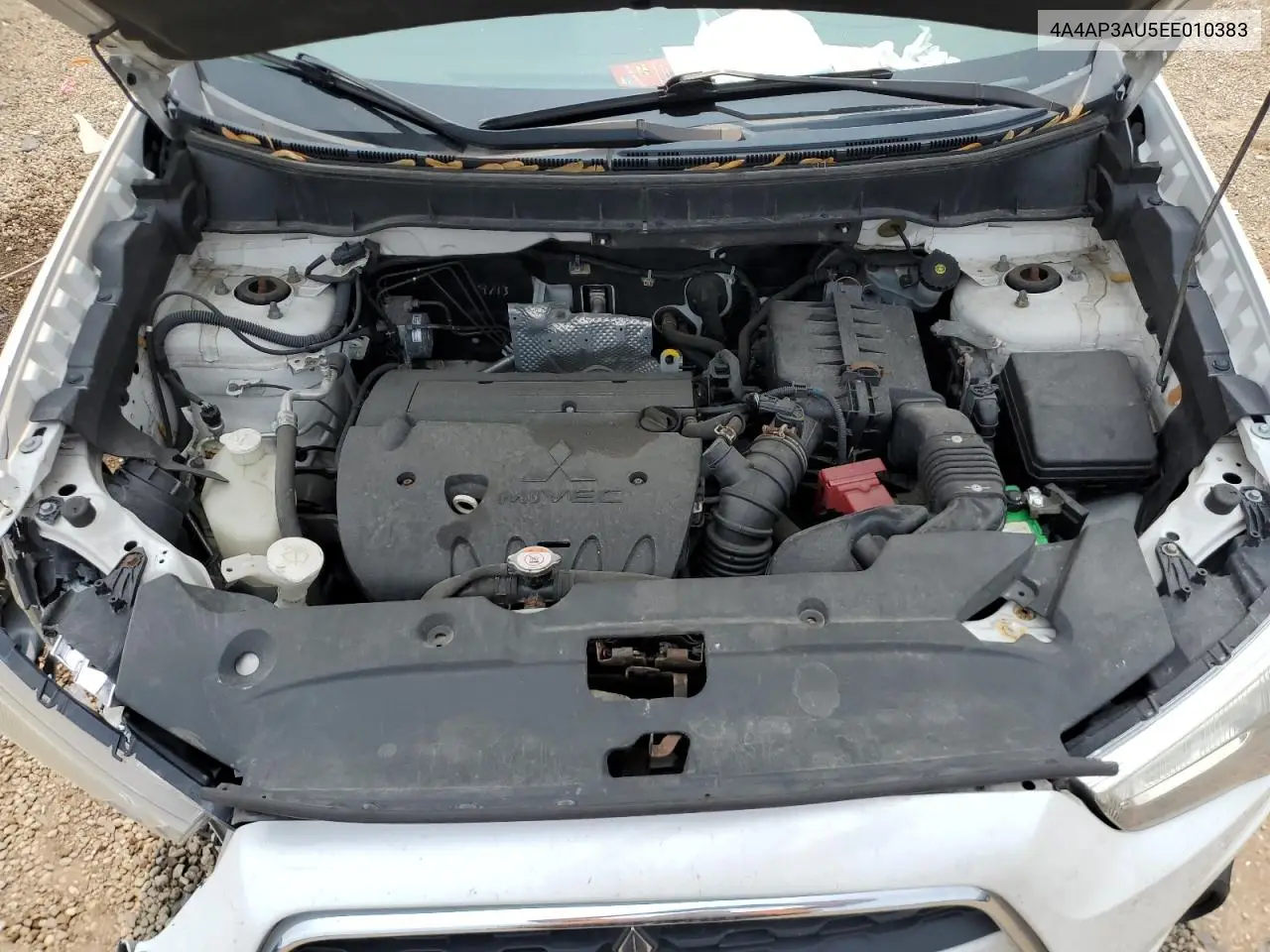 2014 Mitsubishi Outlander Sport Es VIN: 4A4AP3AU5EE010383 Lot: 60096265