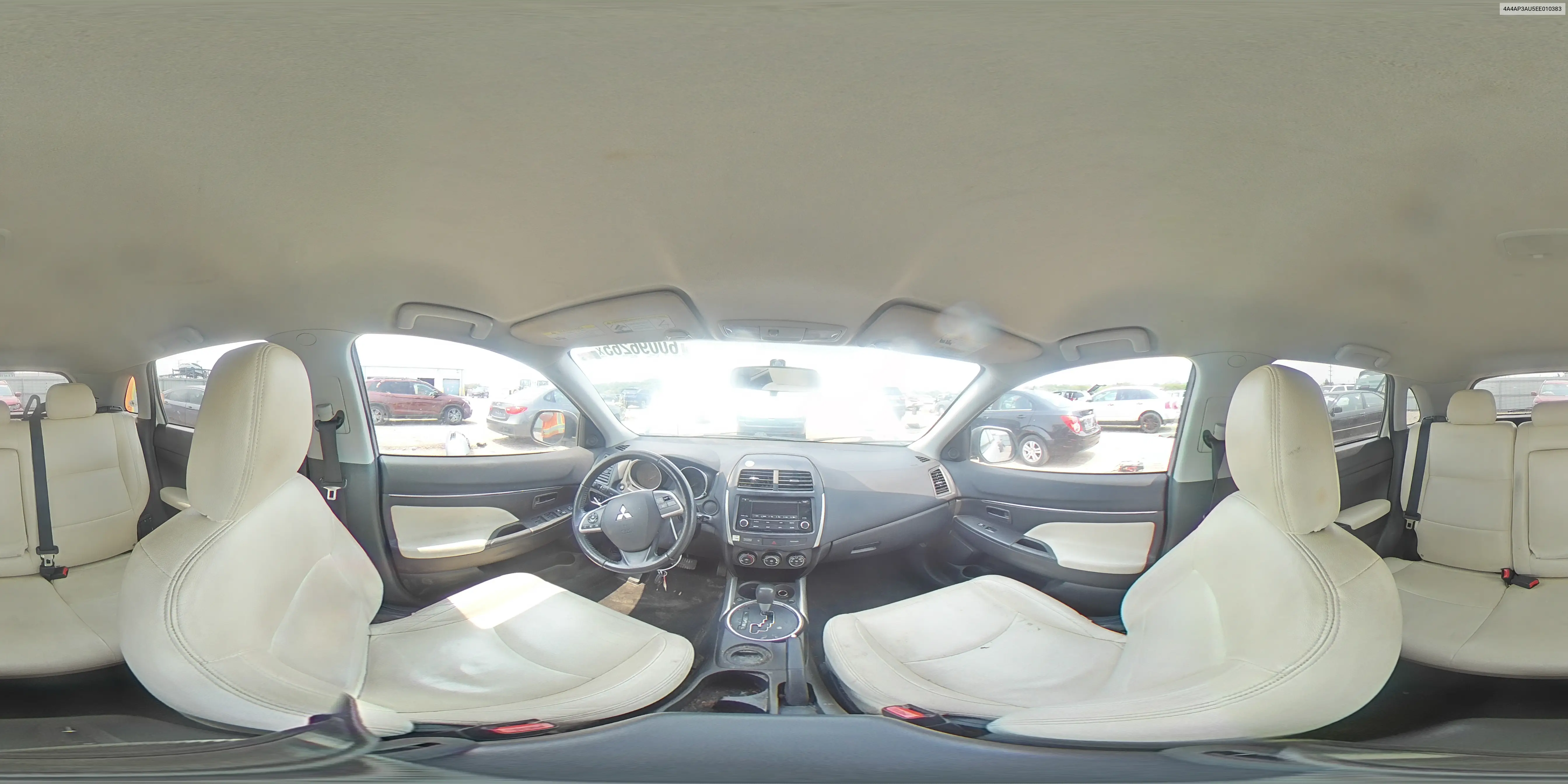 2014 Mitsubishi Outlander Sport Es VIN: 4A4AP3AU5EE010383 Lot: 60096265
