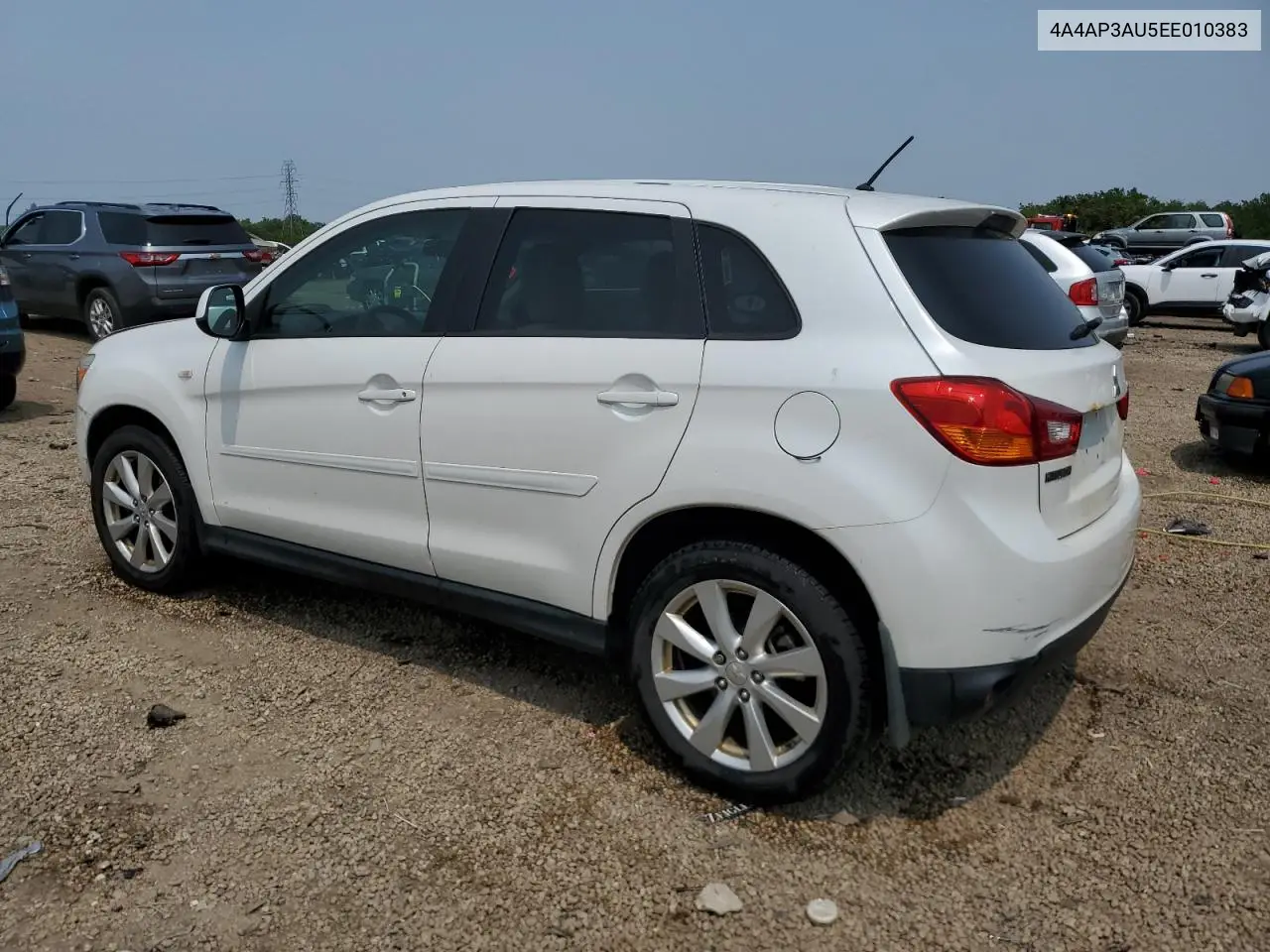 2014 Mitsubishi Outlander Sport Es VIN: 4A4AP3AU5EE010383 Lot: 60096265