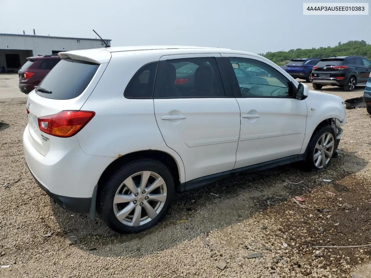 2014 Mitsubishi Outlander Sport Es VIN: 4A4AP3AU5EE010383 Lot: 60096265