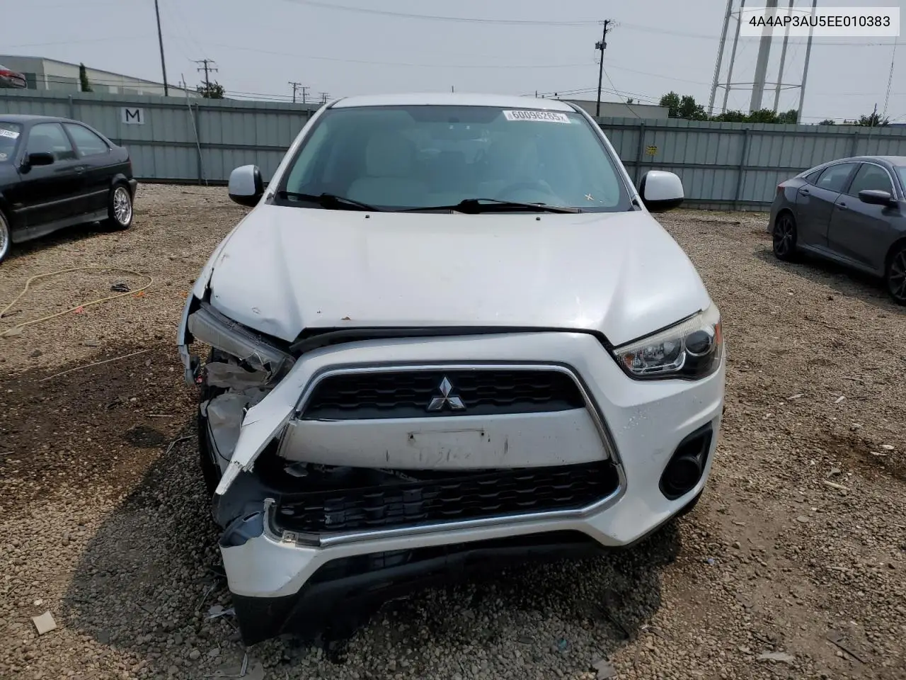 2014 Mitsubishi Outlander Sport Es VIN: 4A4AP3AU5EE010383 Lot: 60096265