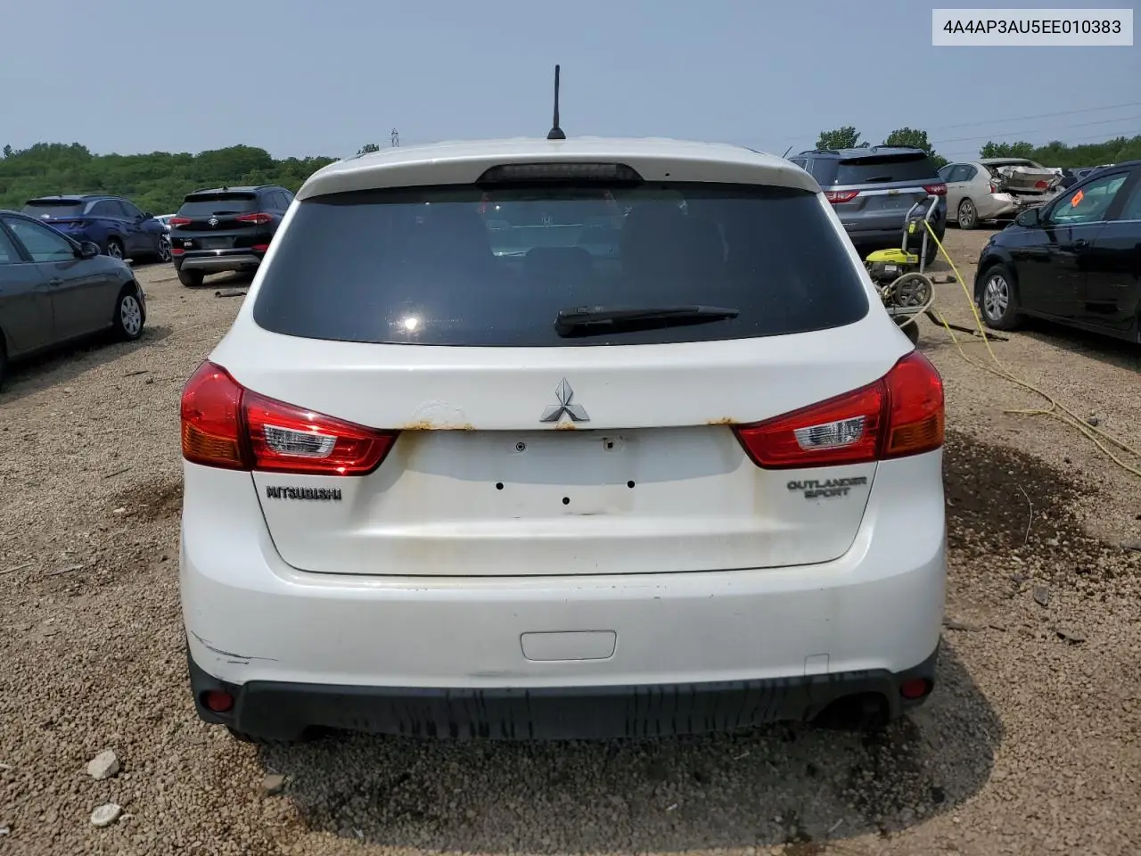 2014 Mitsubishi Outlander Sport Es VIN: 4A4AP3AU5EE010383 Lot: 60096265