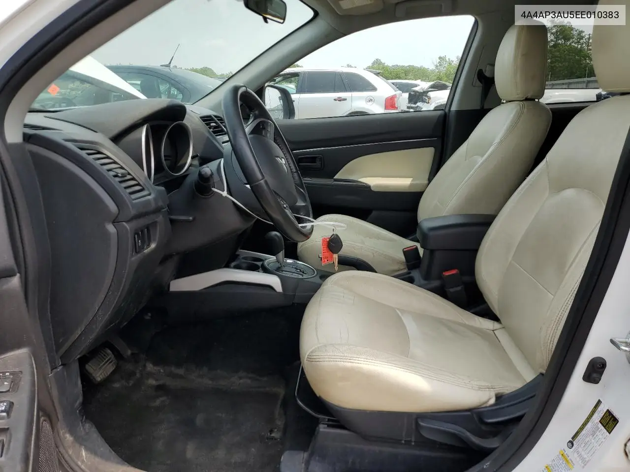 2014 Mitsubishi Outlander Sport Es VIN: 4A4AP3AU5EE010383 Lot: 60096265