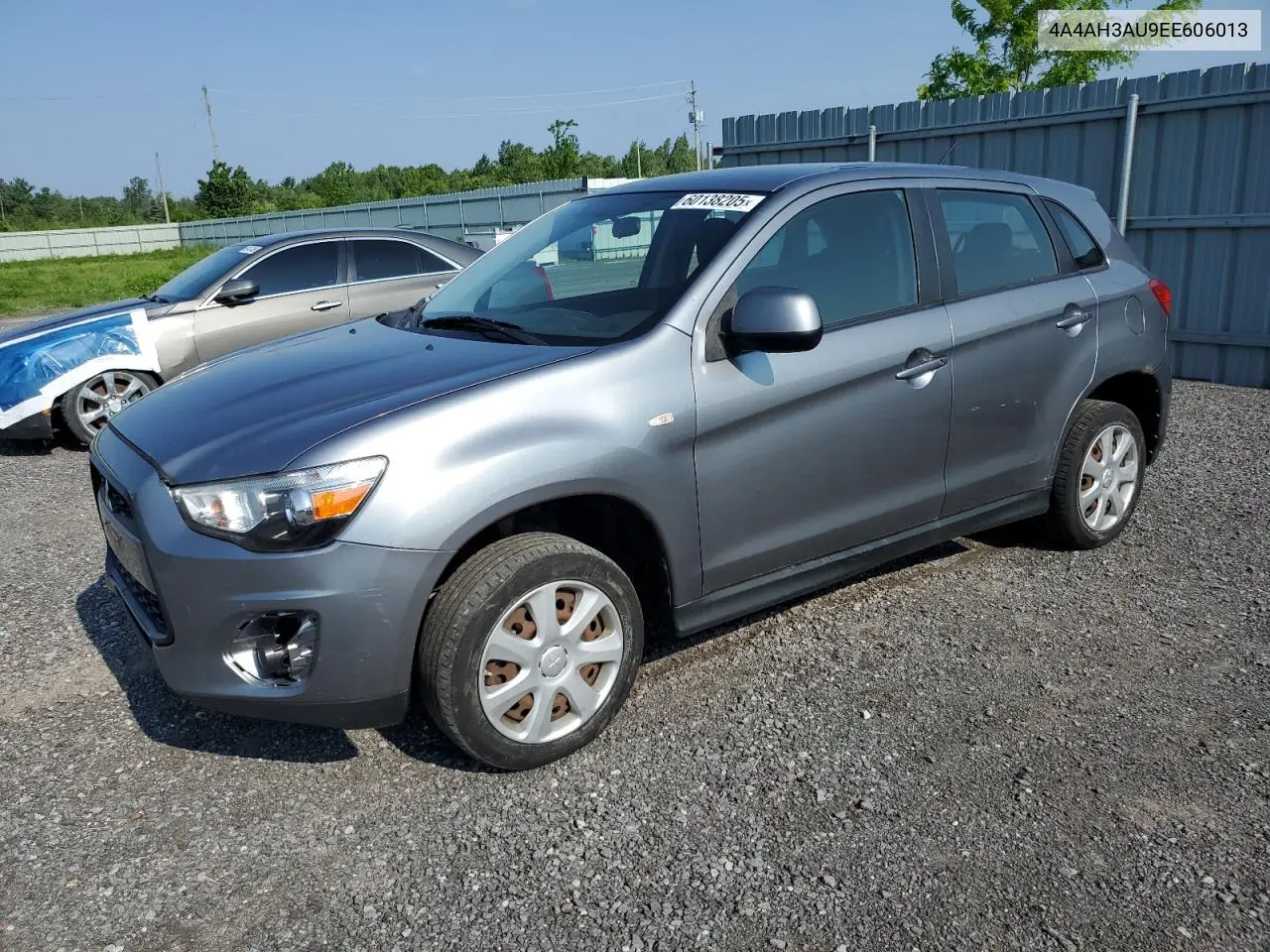 2014 Mitsubishi Rvr Se VIN: 4A4AH3AU9EE606013 Lot: 60138205
