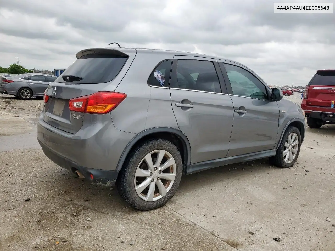 2014 Mitsubishi Outlander Sport Se VIN: 4A4AP4AU4EE005648 Lot: 60234535