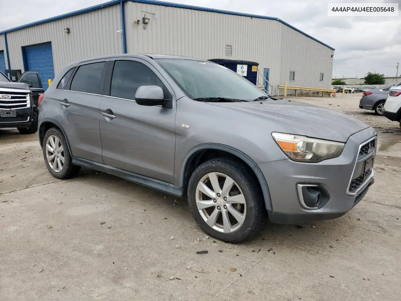 2014 Mitsubishi Outlander Sport Se VIN: 4A4AP4AU4EE005648 Lot: 60234535