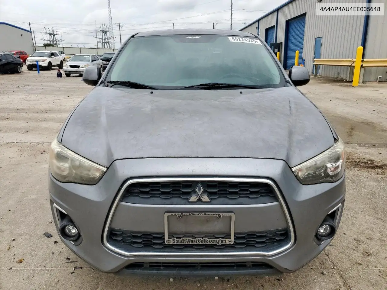2014 Mitsubishi Outlander Sport Se VIN: 4A4AP4AU4EE005648 Lot: 60234535