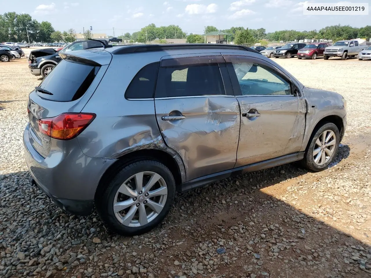2014 Mitsubishi Outlander Sport Se VIN: 4A4AP4AU5EE001219 Lot: 60333325