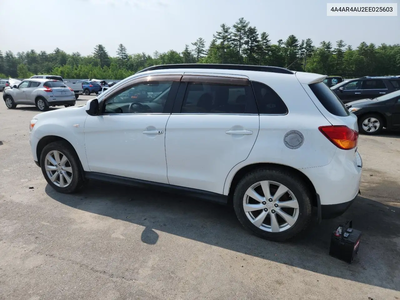 2014 Mitsubishi Outlander Sport Se VIN: 4A4AR4AU2EE025603 Lot: 60470525