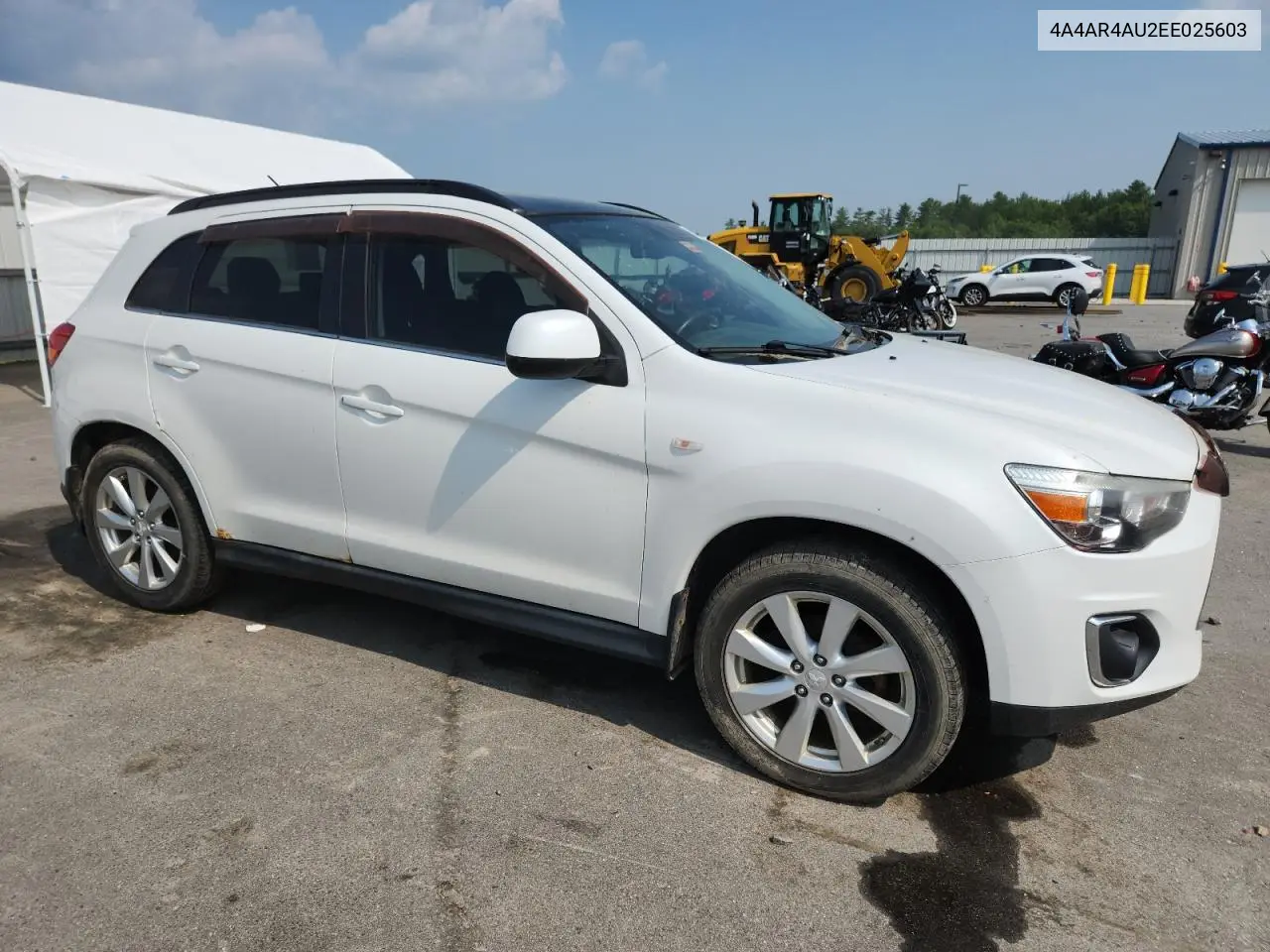 2014 Mitsubishi Outlander Sport Se VIN: 4A4AR4AU2EE025603 Lot: 60470525