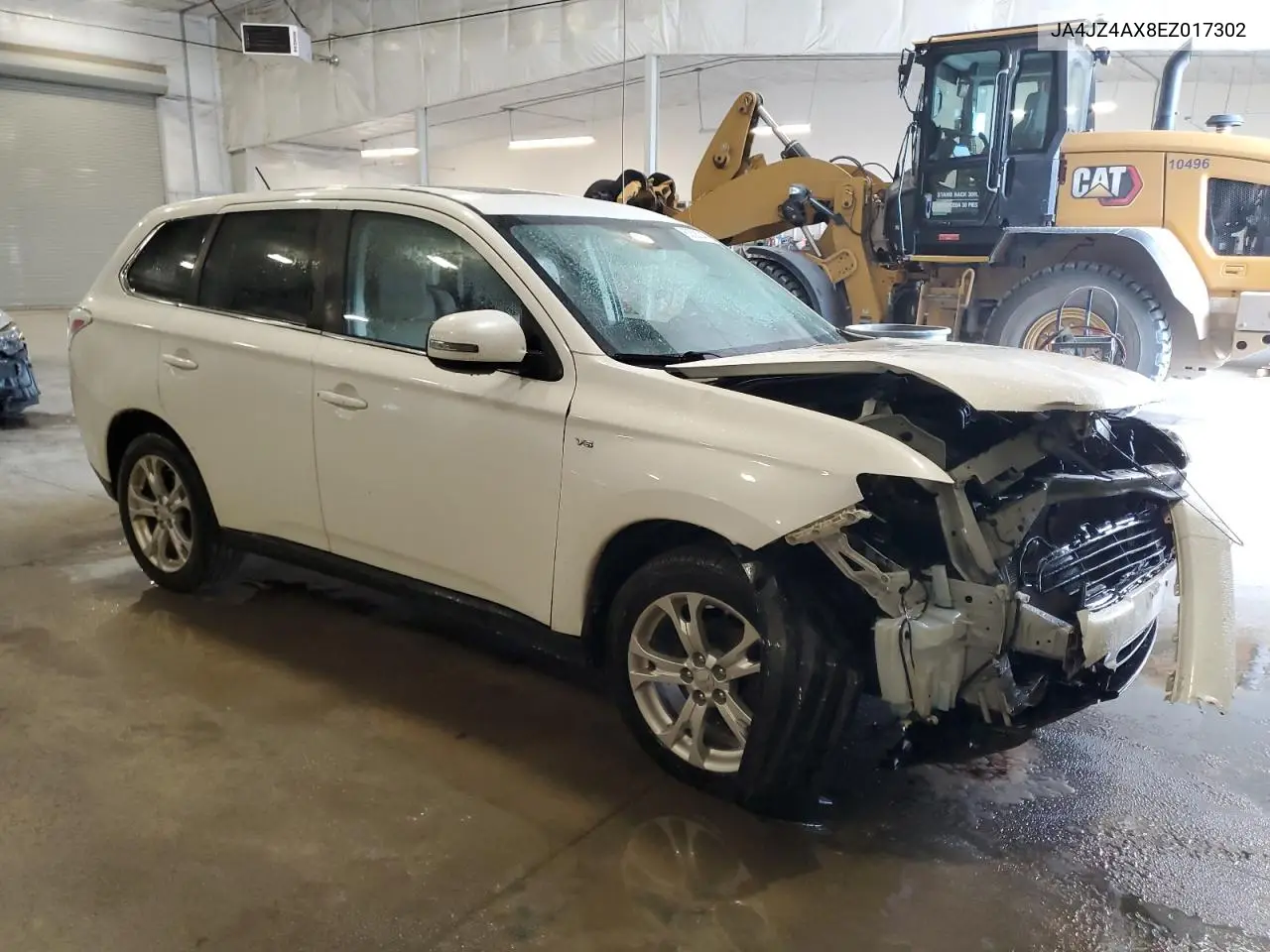 2014 Mitsubishi Outlander Gt VIN: JA4JZ4AX8EZ017302 Lot: 60526345