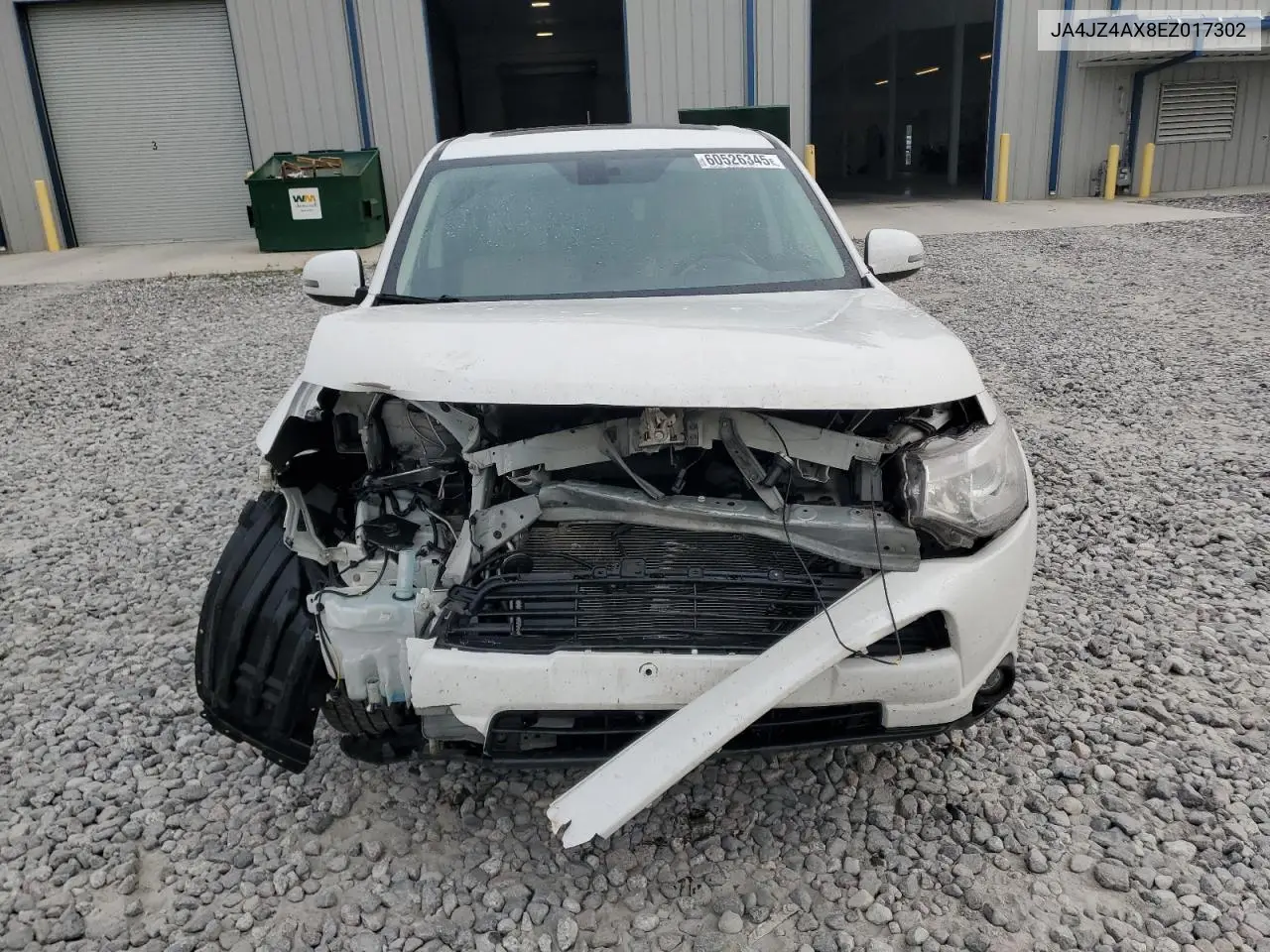2014 Mitsubishi Outlander Gt VIN: JA4JZ4AX8EZ017302 Lot: 60526345