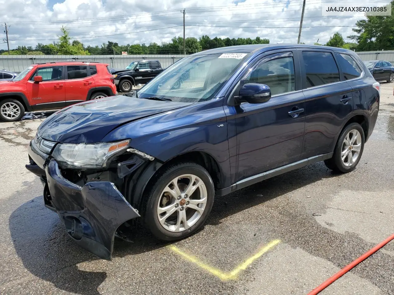 2014 Mitsubishi Outlander Gt VIN: JA4JZ4AX3EZ010385 Lot: 60531355