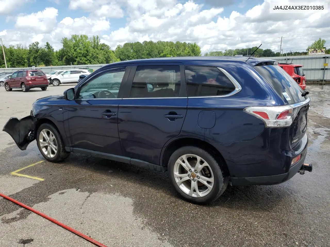 2014 Mitsubishi Outlander Gt VIN: JA4JZ4AX3EZ010385 Lot: 60531355