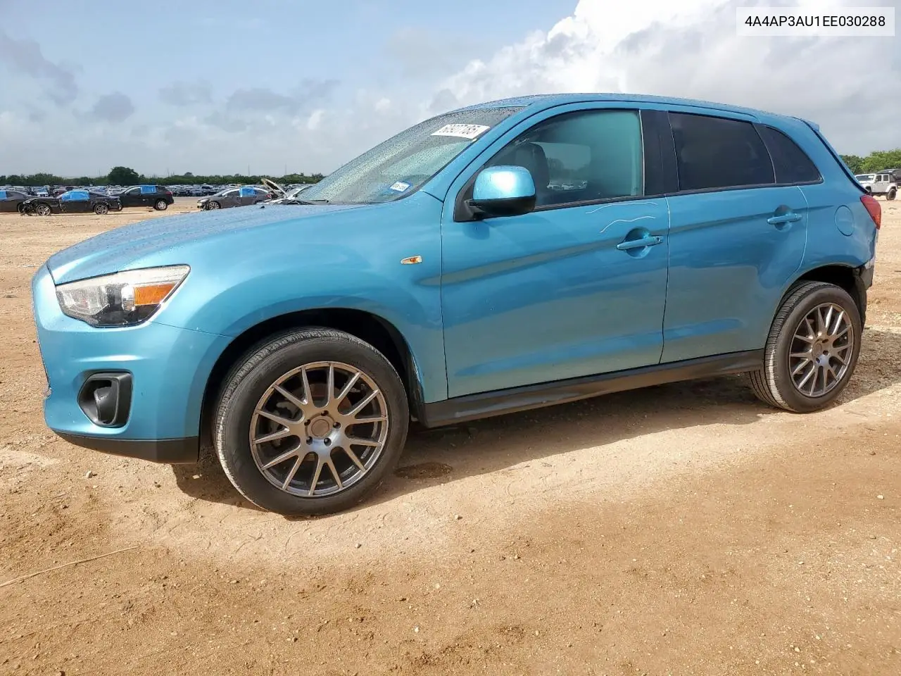 2014 Mitsubishi Outlander Sport Es VIN: 4A4AP3AU1EE030288 Lot: 60927185