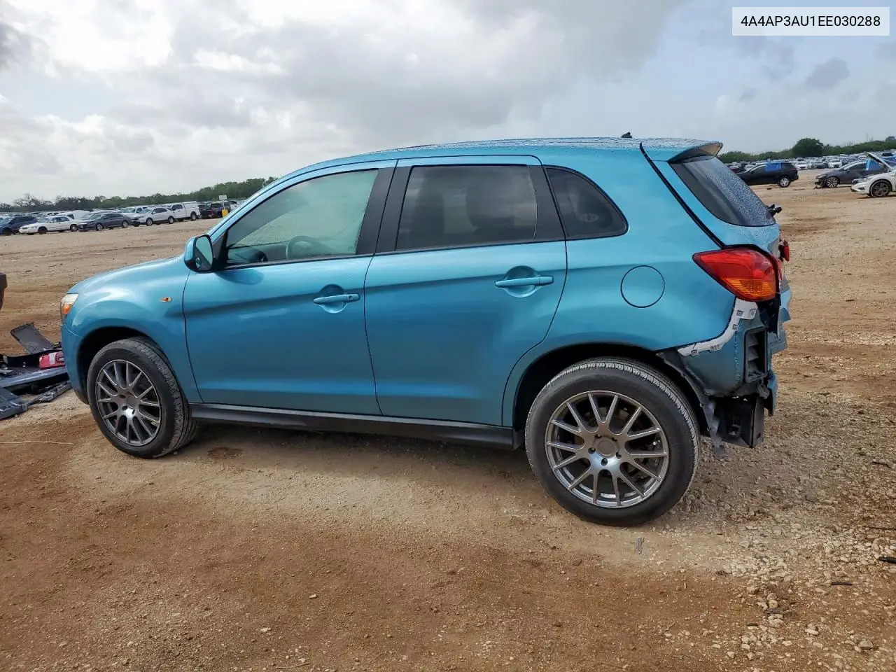 2014 Mitsubishi Outlander Sport Es VIN: 4A4AP3AU1EE030288 Lot: 60927185