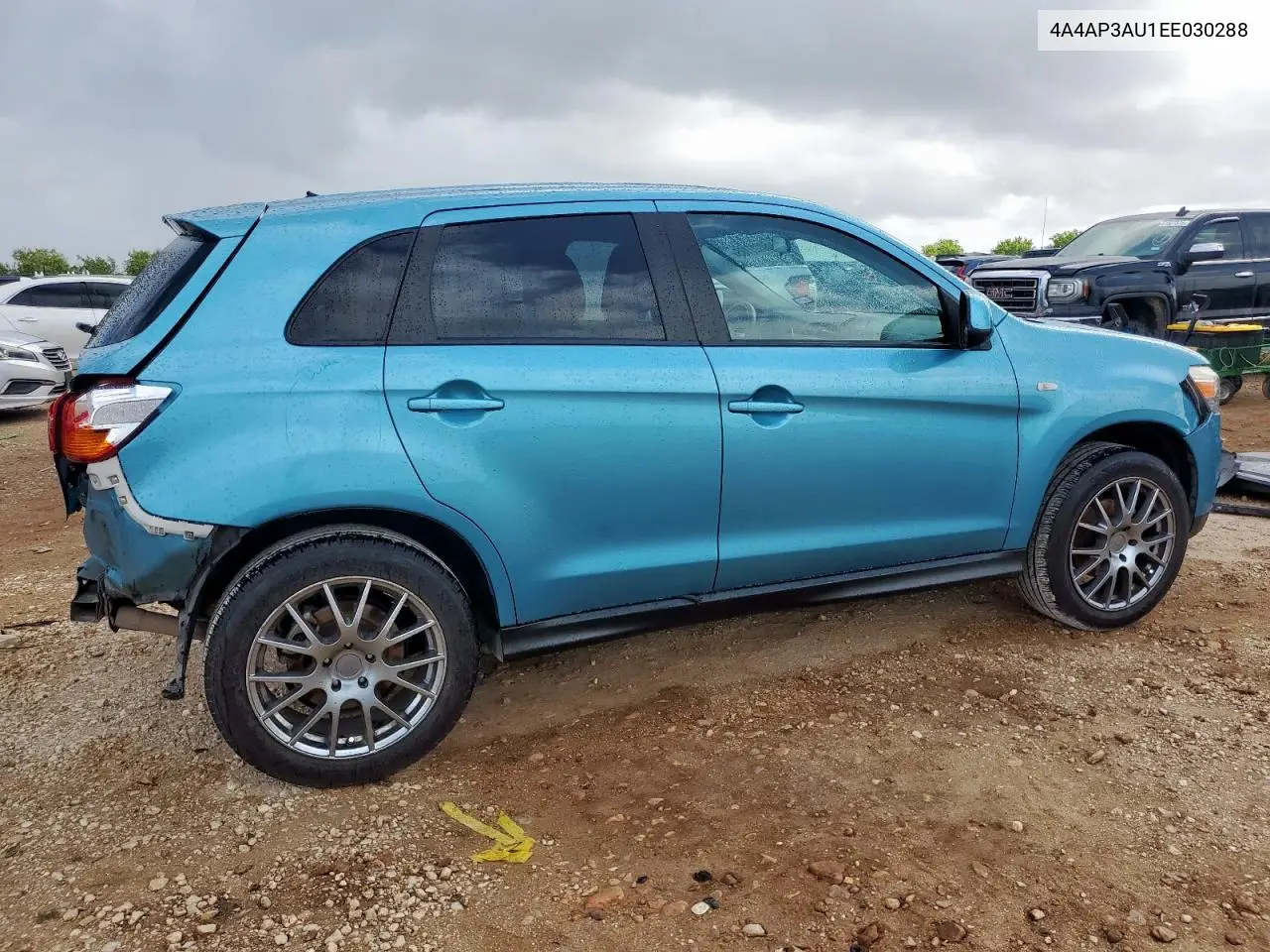 2014 Mitsubishi Outlander Sport Es VIN: 4A4AP3AU1EE030288 Lot: 60927185