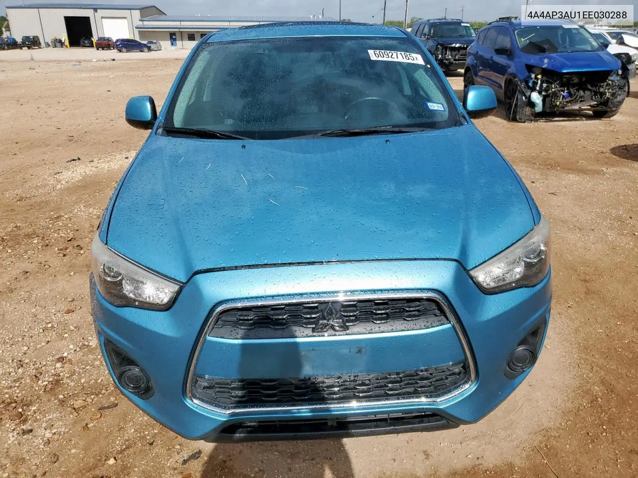2014 Mitsubishi Outlander Sport Es VIN: 4A4AP3AU1EE030288 Lot: 60927185