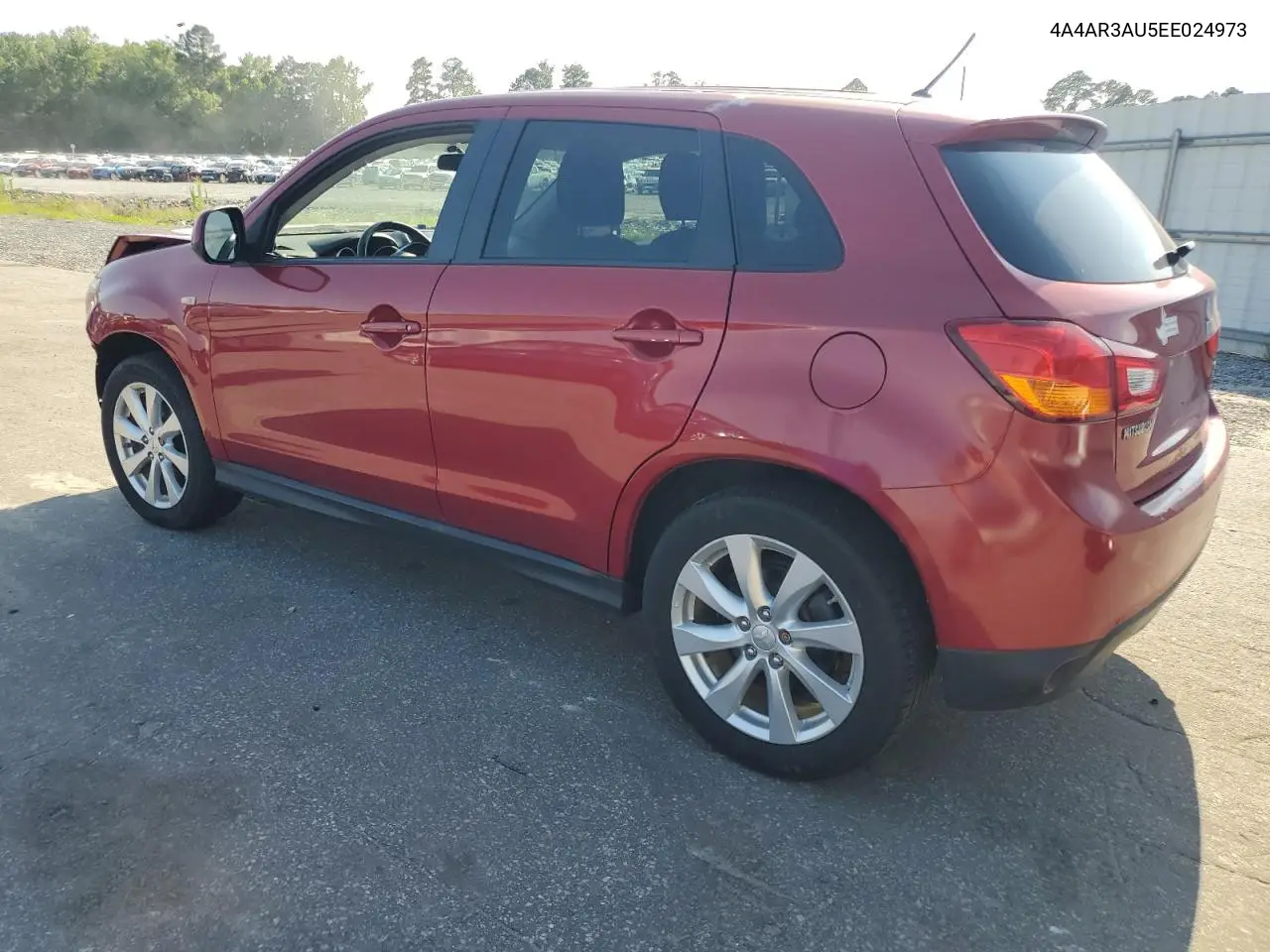 2014 Mitsubishi Outlander Sport Es VIN: 4A4AR3AU5EE024973 Lot: 61057725