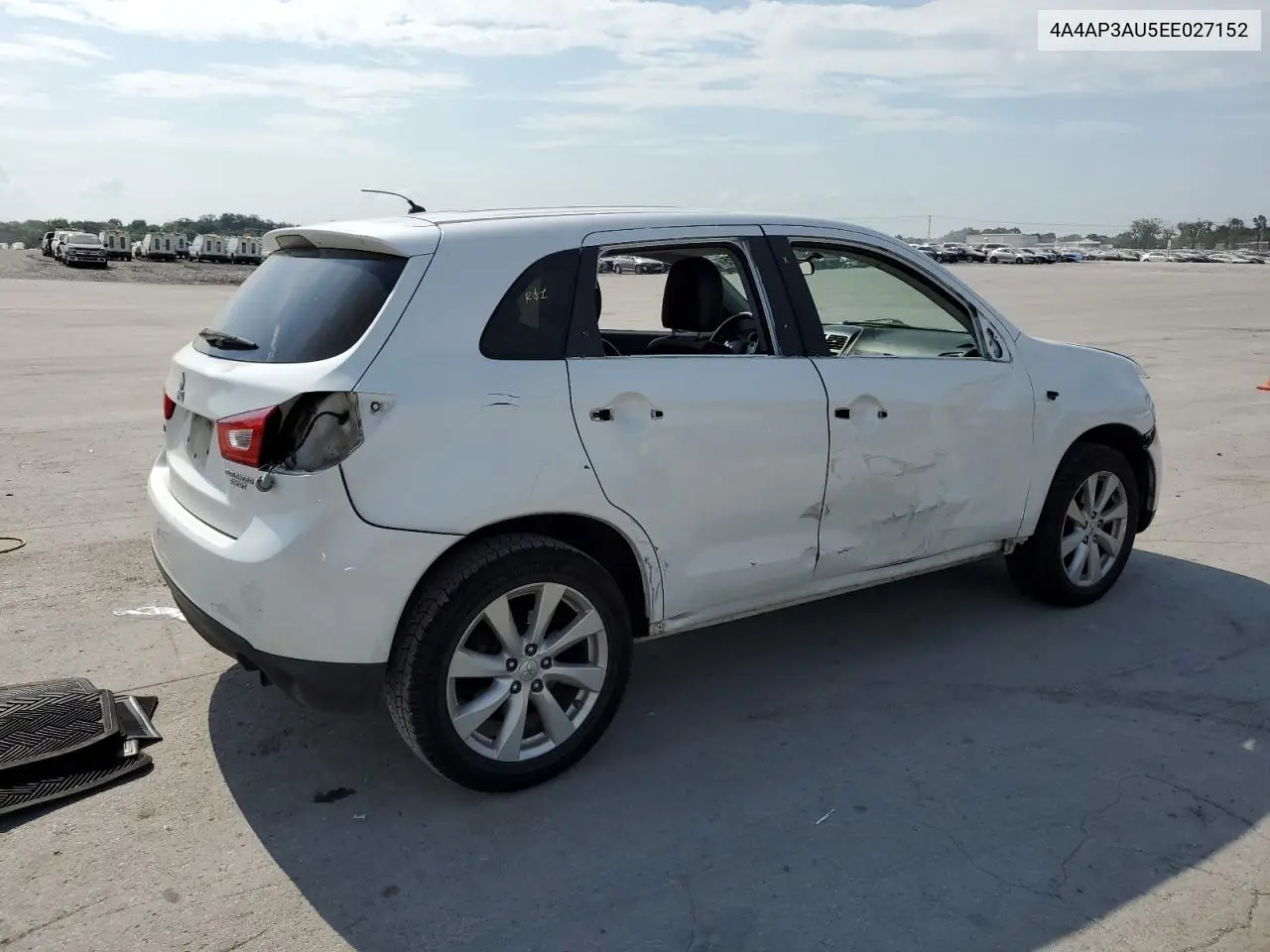 2014 Mitsubishi Outlander Sport Es VIN: 4A4AP3AU5EE027152 Lot: 61482525