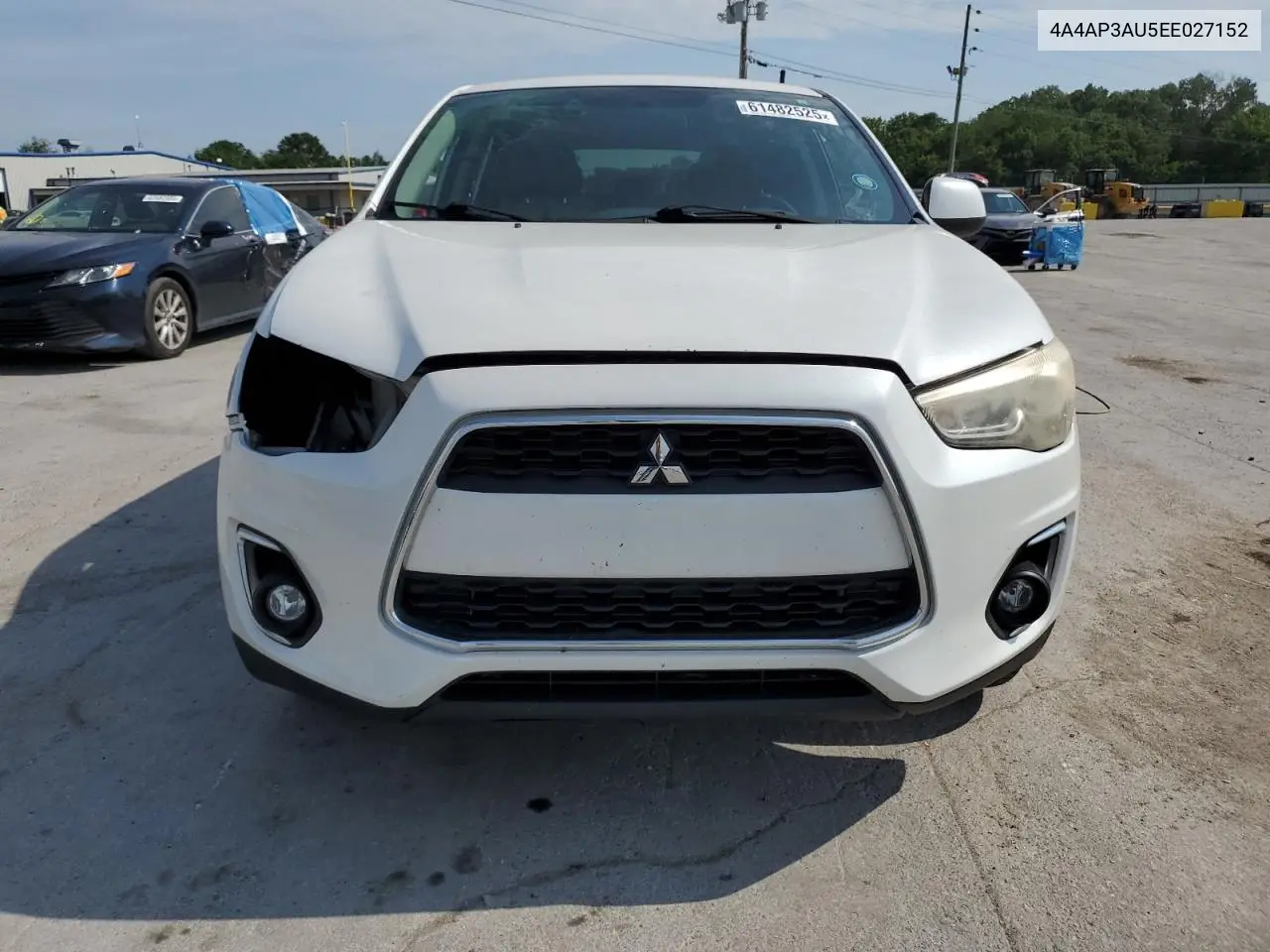 2014 Mitsubishi Outlander Sport Es VIN: 4A4AP3AU5EE027152 Lot: 61482525