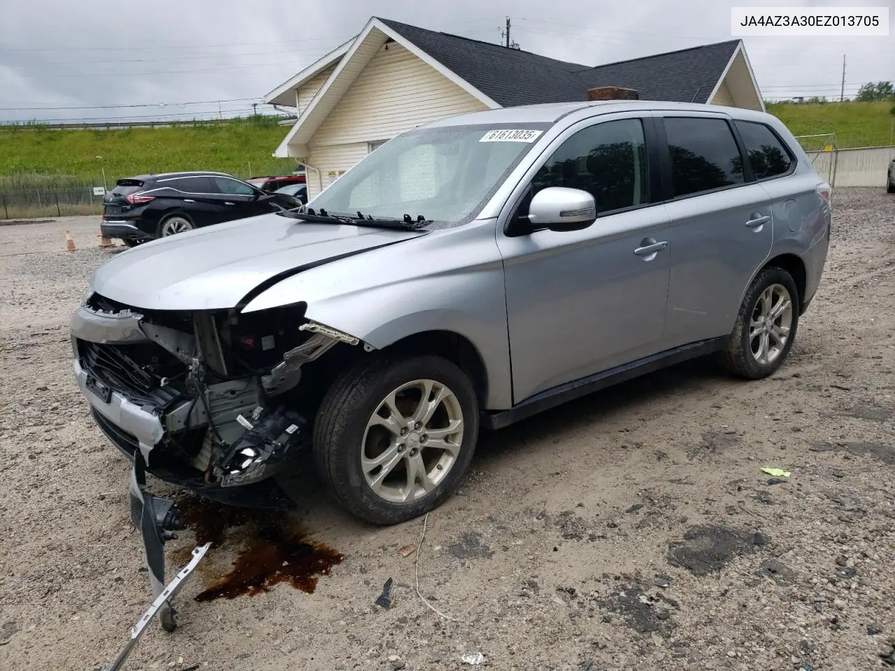 2014 Mitsubishi Outlander Se VIN: JA4AZ3A30EZ013705 Lot: 61613035