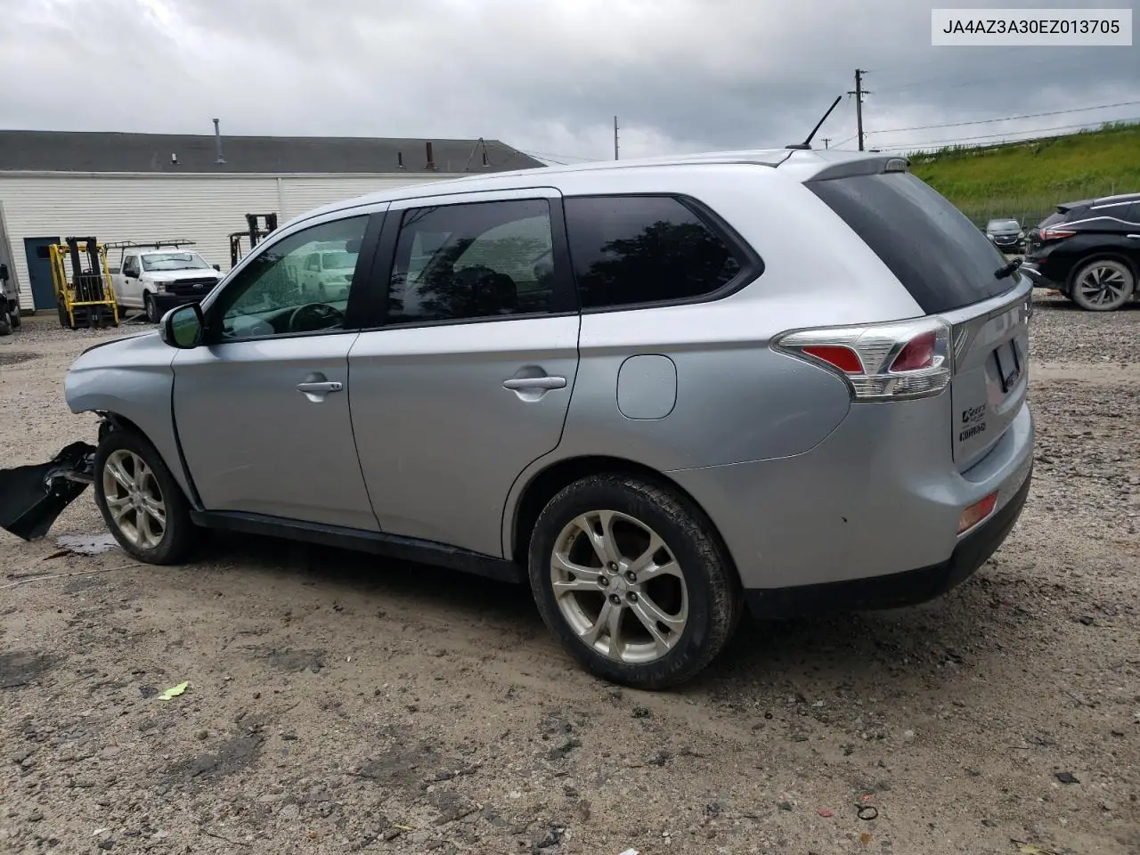 2014 Mitsubishi Outlander Se VIN: JA4AZ3A30EZ013705 Lot: 61613035