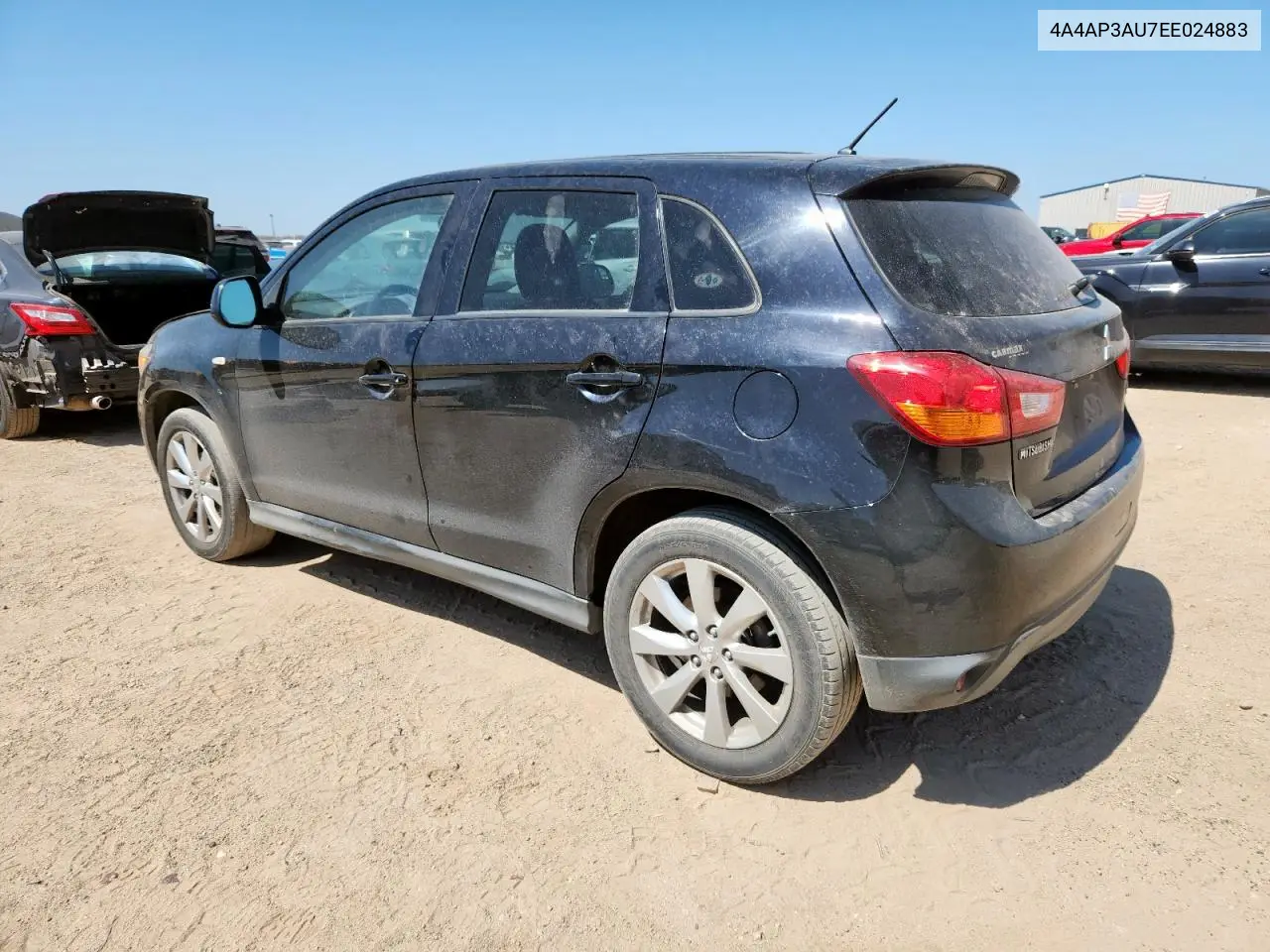 2014 Mitsubishi Outlander Sport Es VIN: 4A4AP3AU7EE024883 Lot: 61641385