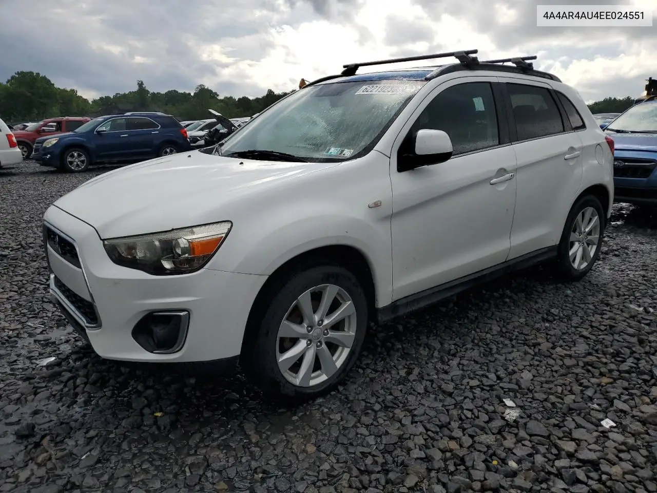 2014 Mitsubishi Outlander Sport Se VIN: 4A4AR4AU4EE024551 Lot: 62219235