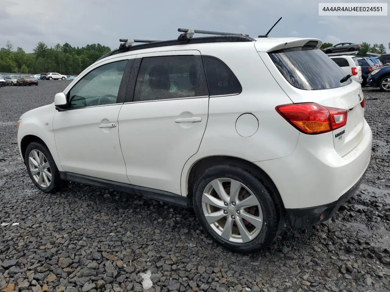 2014 Mitsubishi Outlander Sport Se VIN: 4A4AR4AU4EE024551 Lot: 62219235