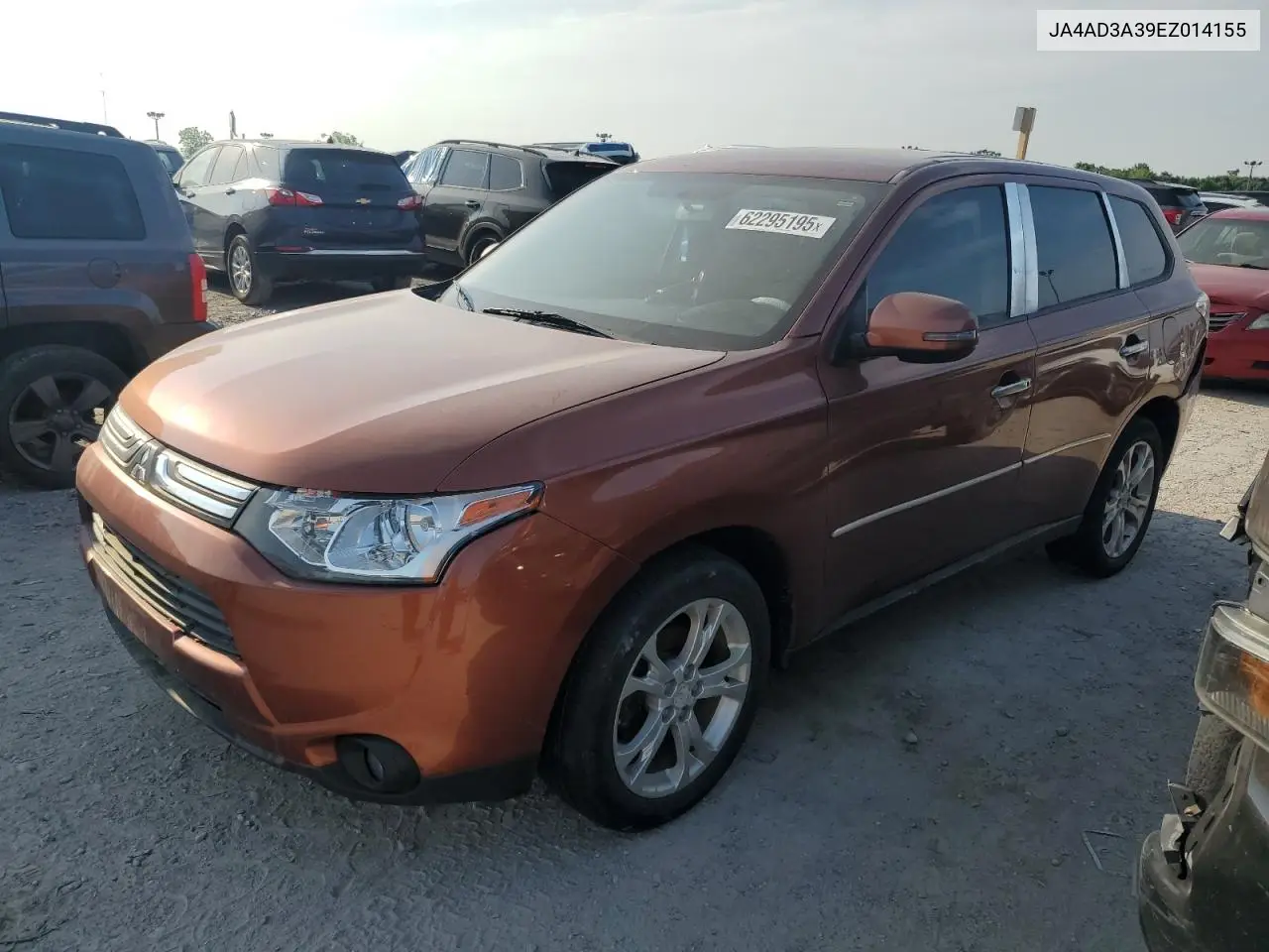 2014 Mitsubishi Outlander Se VIN: JA4AD3A39EZ014155 Lot: 62295195