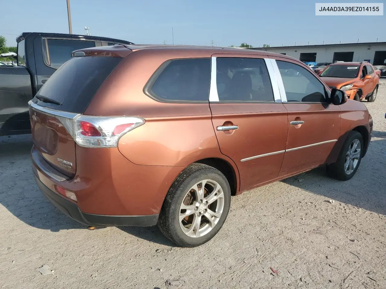 2014 Mitsubishi Outlander Se VIN: JA4AD3A39EZ014155 Lot: 62295195
