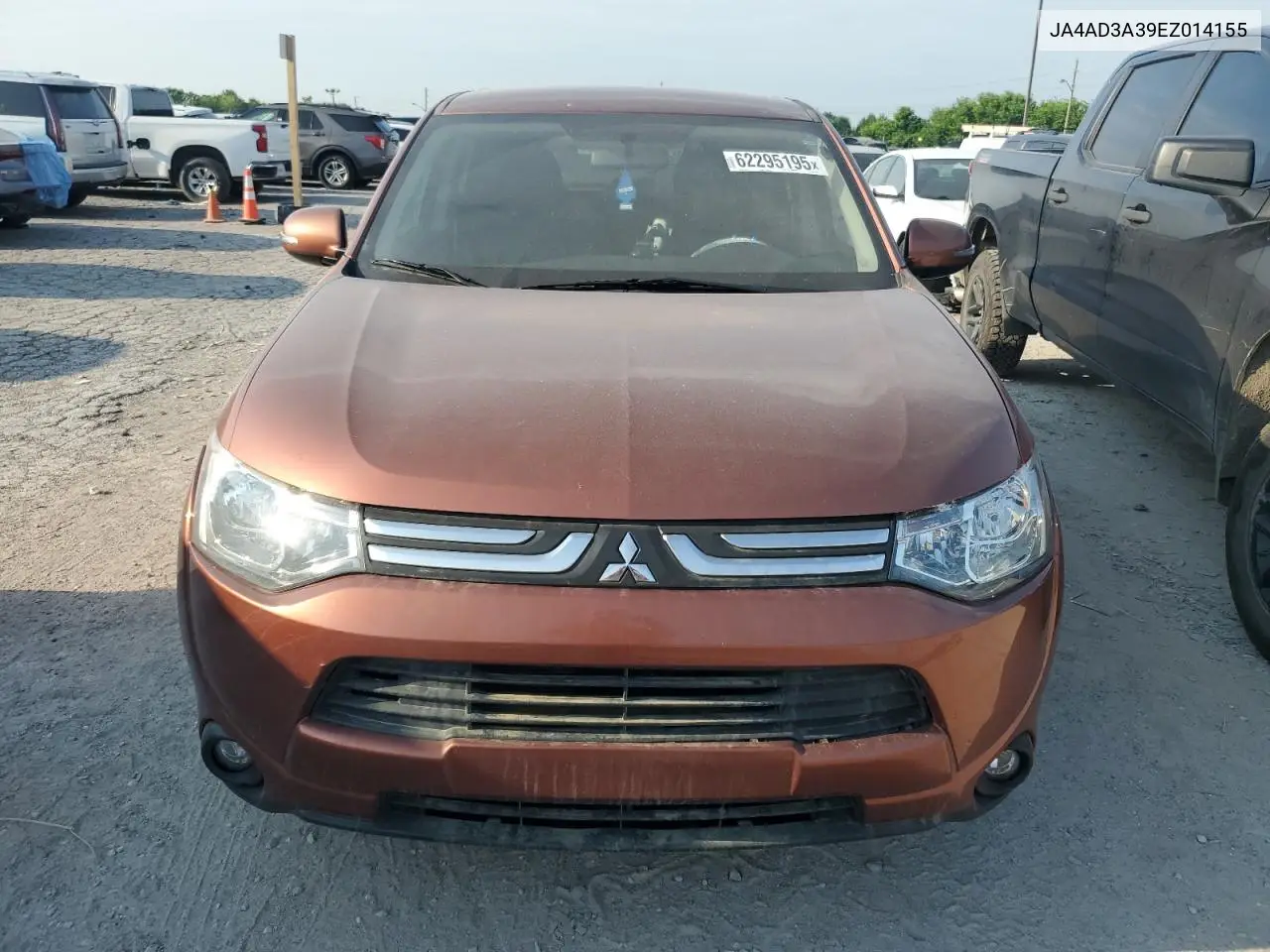 2014 Mitsubishi Outlander Se VIN: JA4AD3A39EZ014155 Lot: 62295195