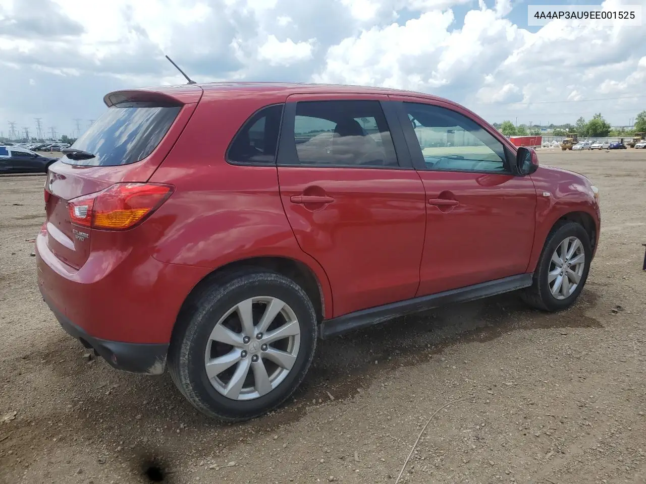 2014 Mitsubishi Outlander Sport Es VIN: 4A4AP3AU9EE001525 Lot: 62323005