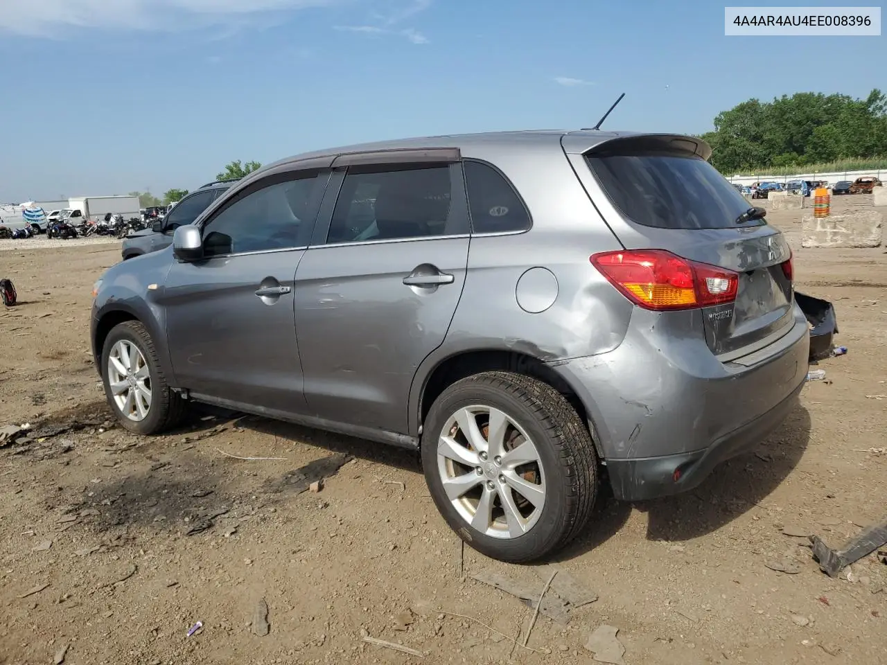 2014 Mitsubishi Outlander Sport Se VIN: 4A4AR4AU4EE008396 Lot: 62478875