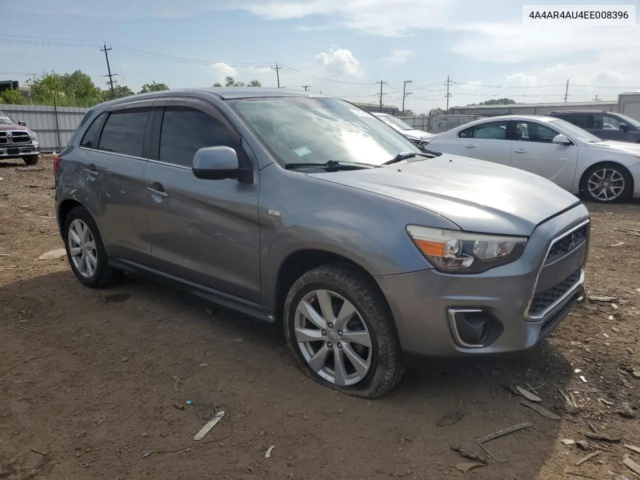 2014 Mitsubishi Outlander Sport Se VIN: 4A4AR4AU4EE008396 Lot: 62478875