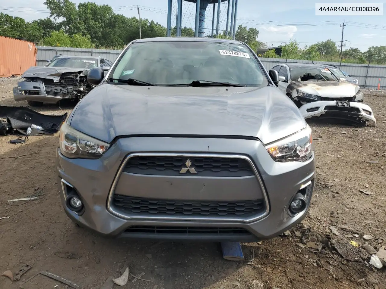 2014 Mitsubishi Outlander Sport Se VIN: 4A4AR4AU4EE008396 Lot: 62478875