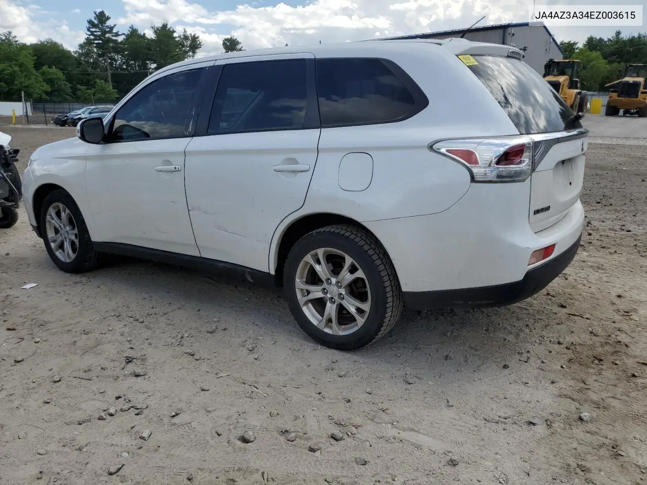 2014 Mitsubishi Outlander Se VIN: JA4AZ3A34EZ003615 Lot: 62516825