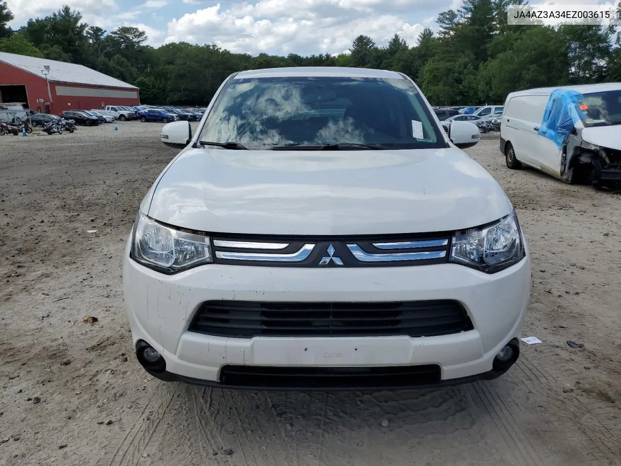 2014 Mitsubishi Outlander Se VIN: JA4AZ3A34EZ003615 Lot: 62516825