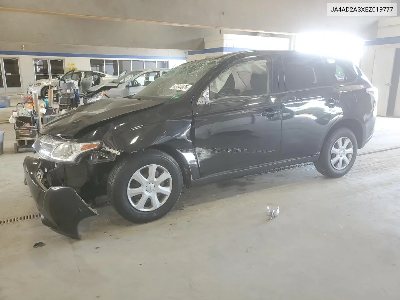 2014 Mitsubishi Outlander Es VIN: JA4AD2A3XEZ019777 Lot: 62540875