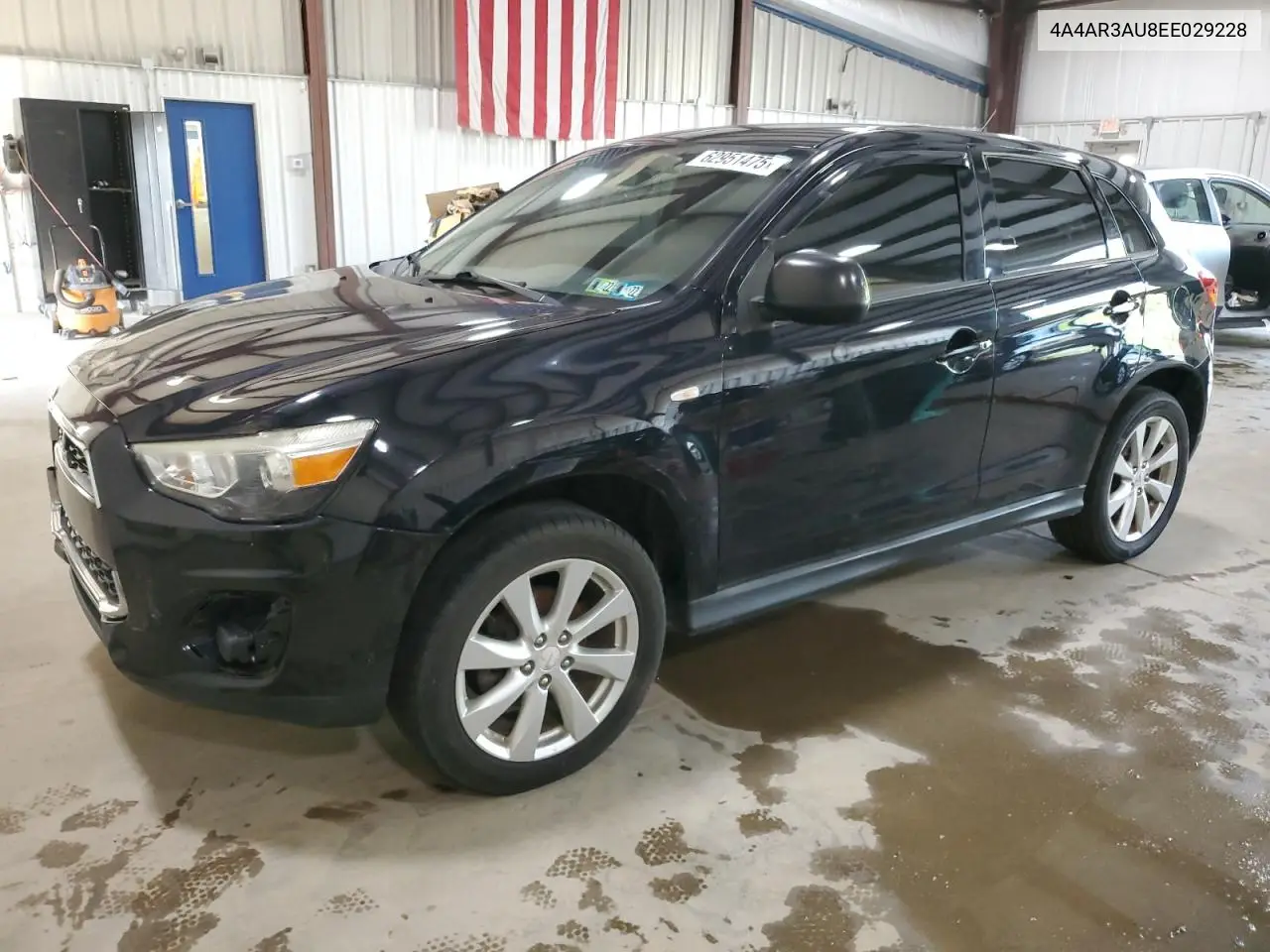 2014 Mitsubishi Outlander Sport Es VIN: 4A4AR3AU8EE029228 Lot: 62951475
