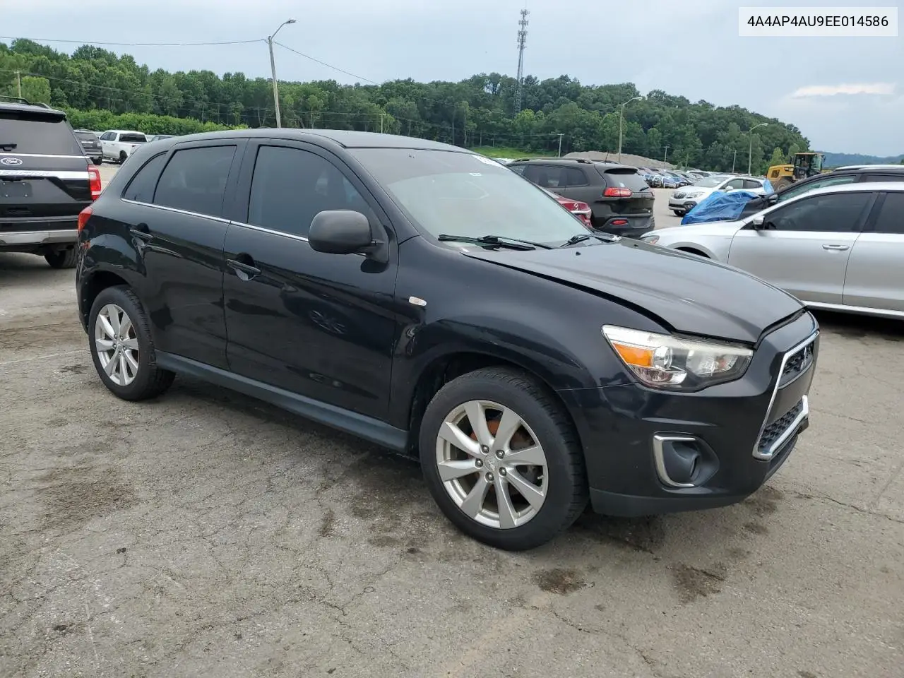 2014 Mitsubishi Outlander Sport Se VIN: 4A4AP4AU9EE014586 Lot: 62997225