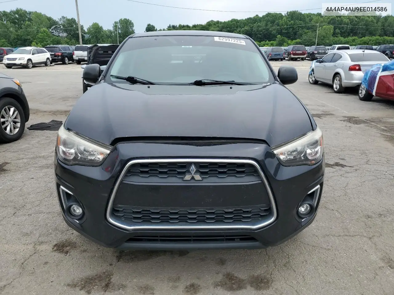 2014 Mitsubishi Outlander Sport Se VIN: 4A4AP4AU9EE014586 Lot: 62997225