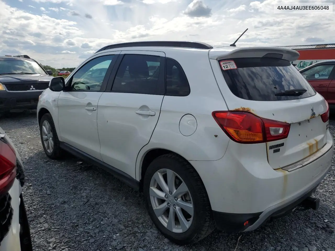 2014 Mitsubishi Rvr Gt VIN: 4A4AJ4AU3EE606048 Lot: 63272615