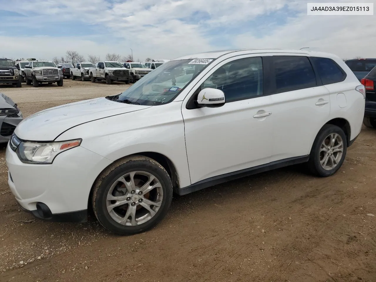 2014 Mitsubishi Outlander Se VIN: JA4AD3A39EZ015113 Lot: 89266405