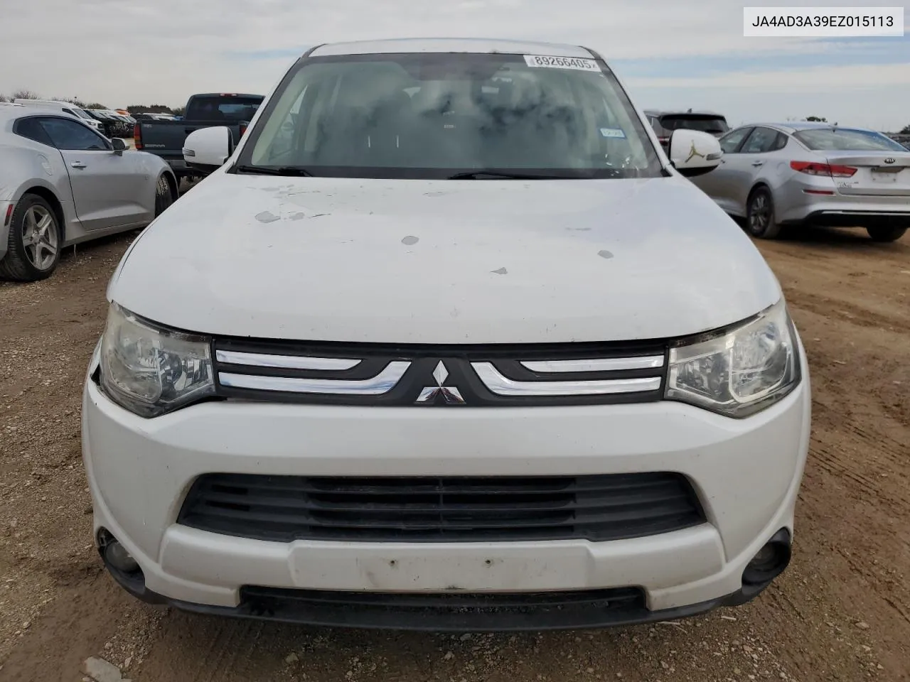 2014 Mitsubishi Outlander Se VIN: JA4AD3A39EZ015113 Lot: 89266405