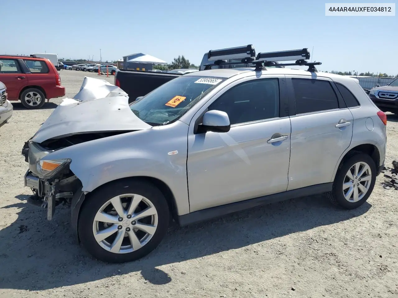 2015 Mitsubishi Outlander Sport Se VIN: 4A4AR4AUXFE034812 Lot: 53969565